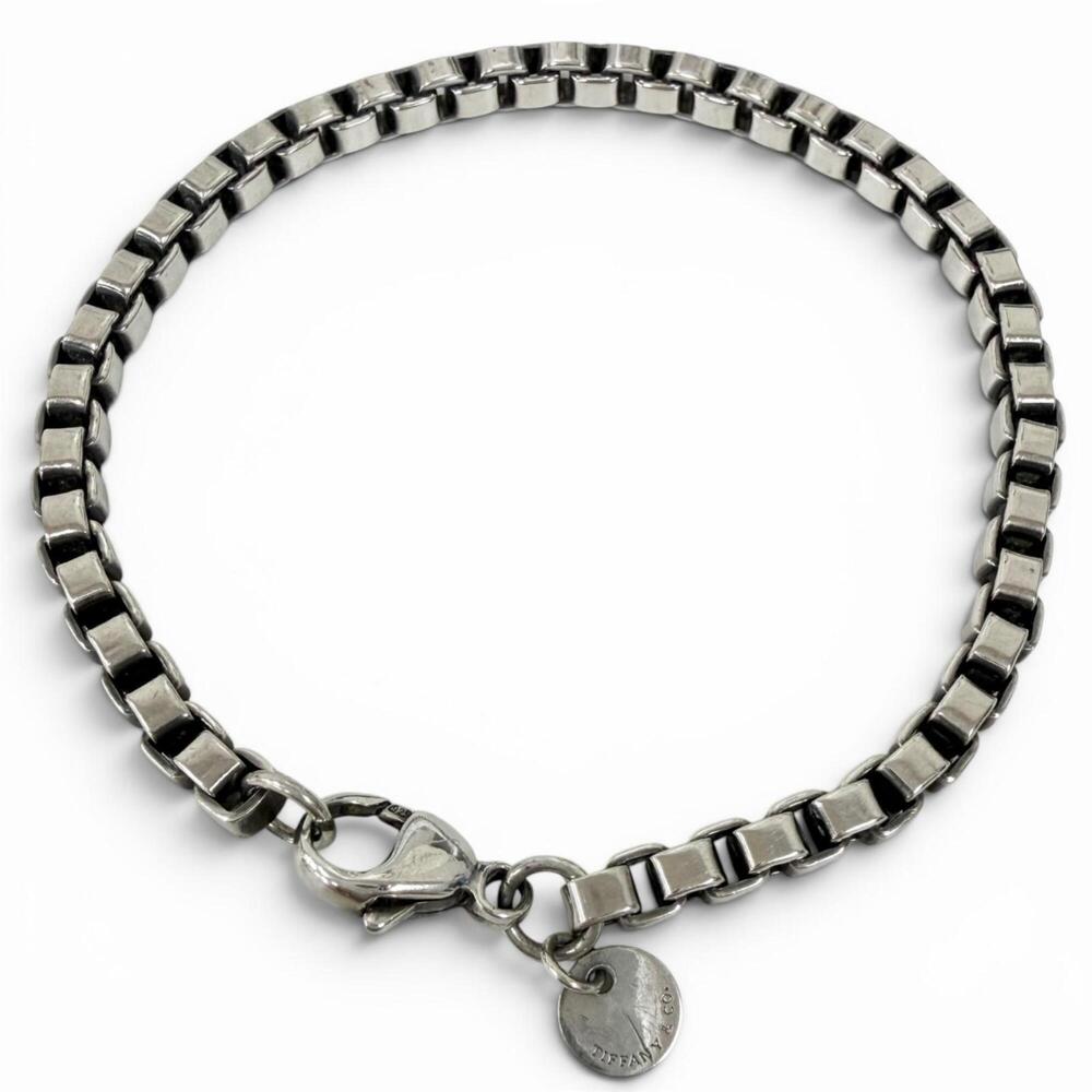 TIFFANY & CO. Silver Charm Bracelet